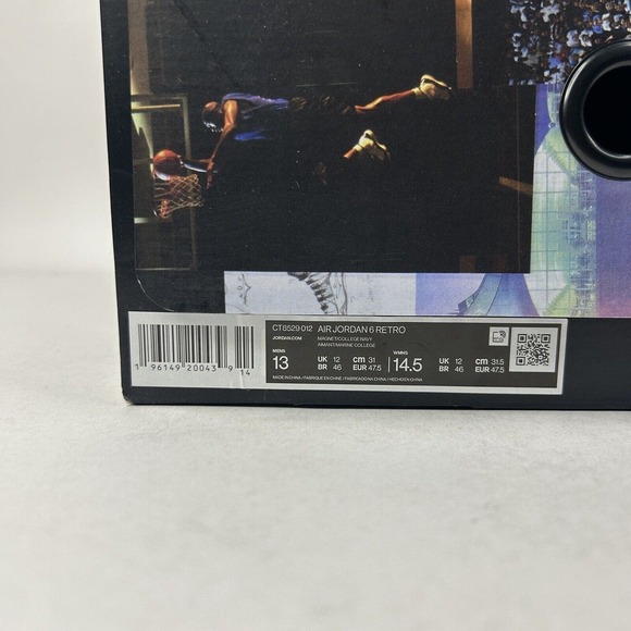 Nike Shoes Air Jordan 6 Retro “Georgetown/Magnet Grey” 2024 - Picture 6 of 6